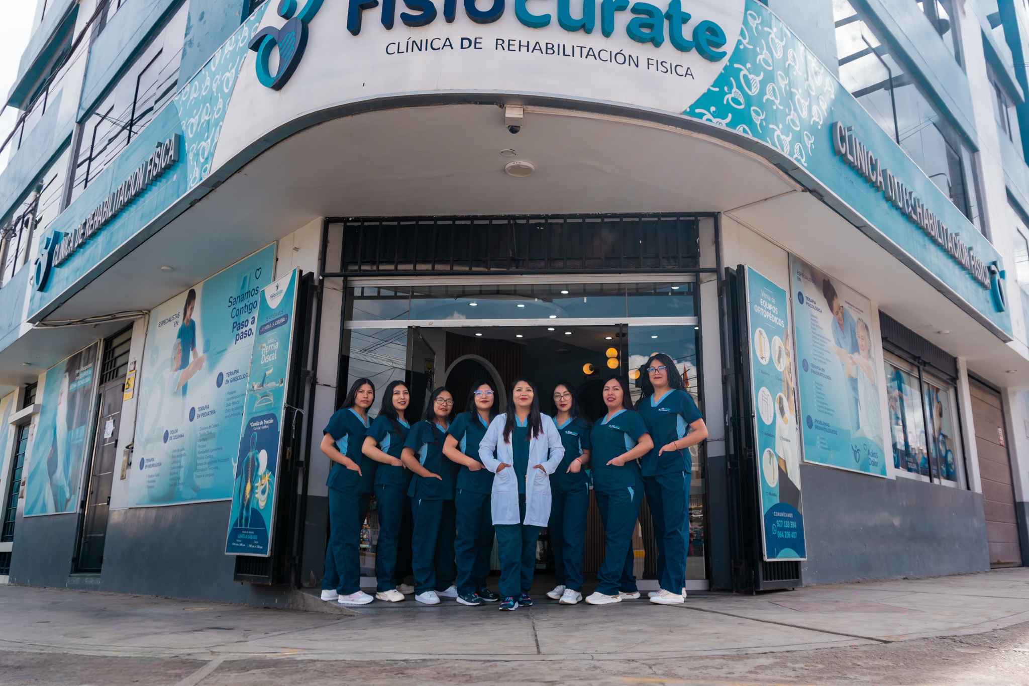 Instalaciones de Fisiocurate en Chilca, Huancayo